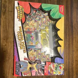 Pokemon Ascended Heroes Premium Poster Mega Lucario Box 10 Boosters Promo - Image 1
