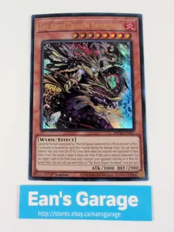 YuGiOh The Abyss Dragon Swordsoul MP24-167 Ultra Rare MN - Image 1