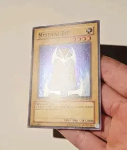 Yugioh Mystical Elf LOB-062 Super Rare LP - Image 4