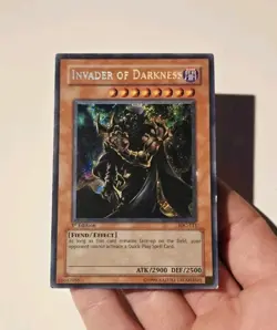 Yugioh Invader of Darkness IOC-111 Invasion of Chaos 1st Edition Secret Rare HP - Image 3