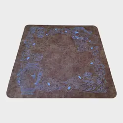 2-Player Fabric TCG Playmat FROST Charcoal Yugioh Duality SPICYHOT pvramid - Image 2