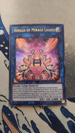 YuGiOh! Herald Of Mirage Lights - DUOV-EN011 - Ultra Rare 1st Edition NM - Image 1