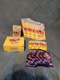 ONE PIECE OP15/EB04 ADVENTURE ON KAMI’S ISLAND LOT PACKS + BOOSTER BOX - Image 3
