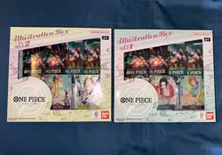 One Piece Illustration Box Volume 1 & 2 Set (Bundle of 2 Boxes - 1 of each) - Image 1
