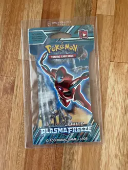 Pokemon Black & White Plasma Freeze Sleeved Blister Booster Pack Deoxys Art 2013 - Image 1