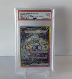 2024 Tetrapods Ex 170/142 SCR EN Special Illustration Rare Pokemon PSA 9 MT - Image 1