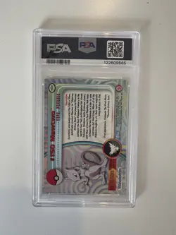 2000 Topps Pokemon TV Series 3 Mewtwo Foil #150 - PSA 9 MINT Blue Logo - Image 2
