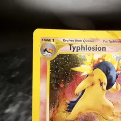 Typhlosion Holo 17/111 Neo Genesis WOTC Unlimited Rare Pokemon TCG Damaged ⭐ - Image 3