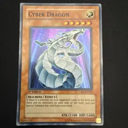 Yugioh Cyber Dragon - CRV-EN015 - Super Rare - 1st Edition MP - Image 1