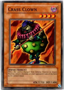 Crass Clown #MRD-EN078 Yugioh Heavy played Unlimited - Image 1