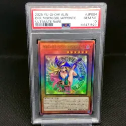 PSA10 Yu-Gi-Oh Card Japanese Dark Magician Girl Ultimate Rare ALIN-JP004 - Image 1