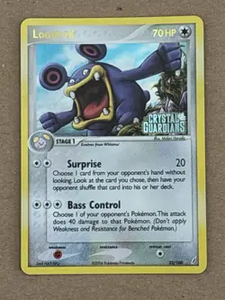 Loudred Pokemon TCG Crystal Guardians 23/100 Stamped Rare Reverse Holo - Image 1