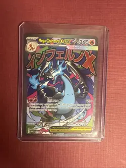 MEGA CHARIZARD X EX #23 023 PROMO Pokemon Phantasmal Flames UPC - Image 1