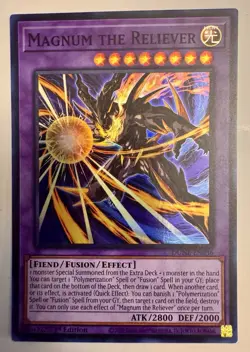 Yu-Gi-Oh! Magnum the Reliever DUNE-EN036 Super Rare 1st Edition - Image 1