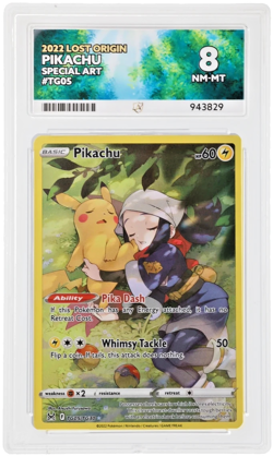 Pokemon TCG 2022 Lost Origin - Pikachu Special Art TG05/TG30 Ace 8 - Image 4