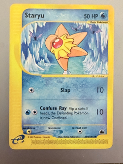 Staryu 104/144 Pokemon Skyridge 2003 WOTC e‑Reader Common Clean NM - Image 1