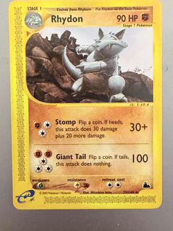 Rhydon 29/144 Pokemon Skyridge 2003 WOTC e‑Reader Rare Clean NM‑MT Never Played - Image 1