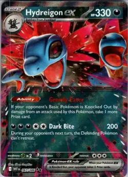 Pokemon TCG Hydreigon ex 067/086 White Flare Double Rare Holo NM - Image 1