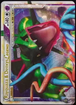 Pokemon Rayquaza 89 & Deoxys 90 Legend Set Clash at the Summit Rare Nintendo MP - Image 2
