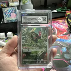 Pokemon Okidogi Transformation Mask 110/116 Art Rare Holo CGC 10 Japanese - Image 1