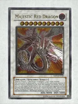 Majestic Red Dragon -ABPF-EN040- Ultimate Rare-Unlimited Edition- NM-Yugioh! - Image 3