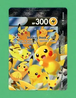 Pickachu V- Union Pokemon Sword & Sheild Promo Full Set SWSH139 - SWSH142 NM - Image 4