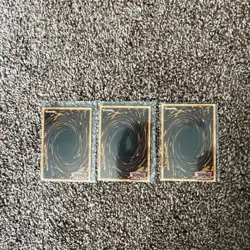 Yugioh Pot of Desires RA01-EN056 Quarter Century Secret Rare 1st Ed Playset NM - Image 2