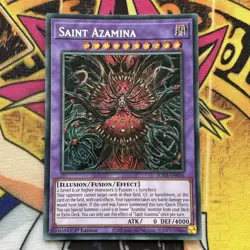 Saint Azamina SUDA-EN036 NM/LP Secret Rare 1st Edition Yu-Gi-Oh - Image 1