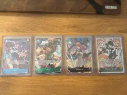 One Piece CCG |Luffy ST13-003 |Rebecca OP04-039 | Pica OP05-032 | Ulti OP05-043 - Image 1