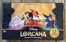 Disney Lorcana: The First Chapter Sealed Booster Box EN02 - 2024 Print- DAMAGED - Image 3
