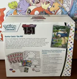 🔸POKEMON CENTER Scarlet & Violet 151 Snorlax Elite Trainer Box🔹 - Image 5