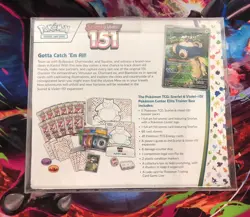 151 Pokemon Center ETB Elite Trainer Box Scarlet & Violet 151 Factory Sealed 🪷 820650853159 - Image 2