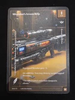 Wonders of The First Silvershot's Arcane Rifle Mythic Rare Call Of Stones - Image 1