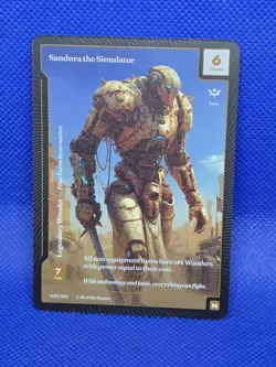 Wonders of the First Sandura the Simulator Mythic Rare Call of the Stones - Image 1