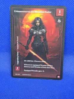 Wonders of the First Crimsonreaver, the Bloodline Ender Mythic Call of Stones - Image 1