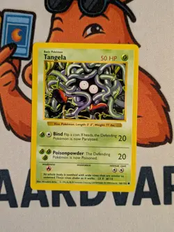 Tangela 66/102 Shadowless Base Set | Vintage WOTC Pokemon Card TCG - Image 4