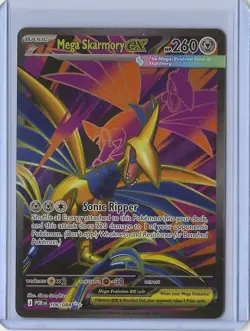 Mega Skarmory ex 106/088 Me03: Perfect Order Holo - NM Pokemon Card - Image 1