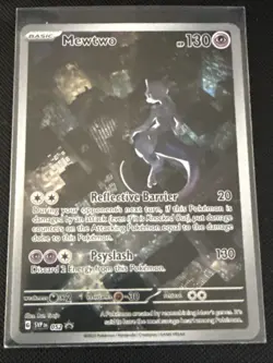 Mewtwo 052 Scarlet & Violet Promo Card Holo Illustration Rare - Image 1
