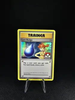 Misty Gym Badge XY204 Evolutions Holo Rare Exclusive Promo Pokemon Card - Image 1