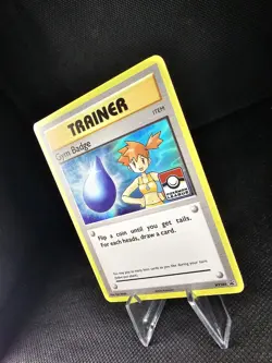 Misty Gym Badge XY204 Evolutions Holo Rare Exclusive Promo Pokemon Card - Image 3