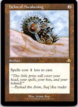 Helm of Awakening (Retro Frame) Dominaria Remastered, 379 NM - Image 1