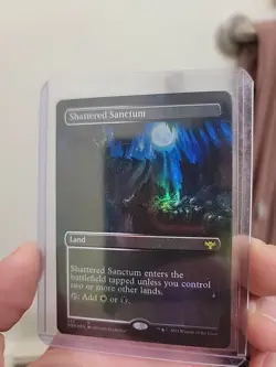 Shattered Sanctum (Borderless) Innistrad: Crimson Vow Foil - Image 1