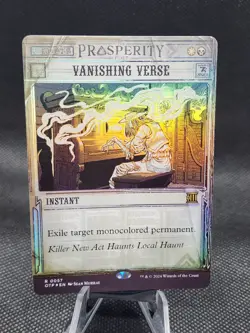 MTG - [FOIL] Vanishing Verse - Outlaws of Thunder Junction - Image 1