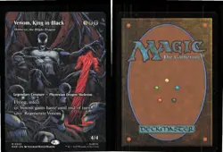Venom King in Black Skithiryx the Blight Dragon Borderless Marvel Universe MTG - Image 3