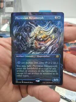 Phyrexian Metamorph (Borderless) Double Masters Foil - Image 1