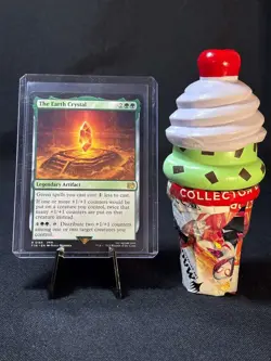 MTG The Earth Crystal Final Fantasy Regular (Pack Fresh NM) - Image 2