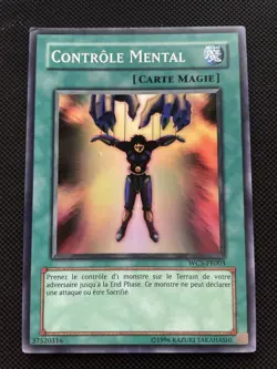 CARTE YU-GI-OH! CONTROLE MENTAL WC5-FR003 SUPER NM/PROCHE DU NEUF - Image 1