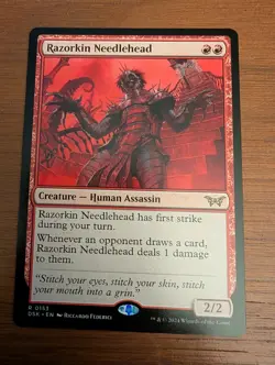 Razorkin Needlehead Duskmourn: House of Horror NM - Image 1