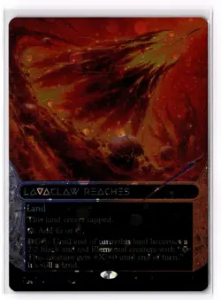 Lavaclaw Reaches (Borderless) (Galaxy Foil) 112 EOS: Stellar Sights NM - Image 1