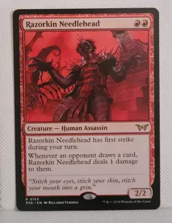 Razorkin Needlehead Duskmourn: House of Horror NM - Image 1